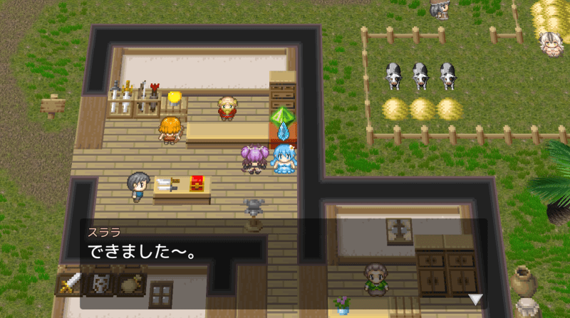 ver1.04より、ジェム合成システムを追加しました。